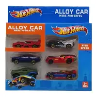 Набор металлических машинок "Hot Wheel", 6 штук