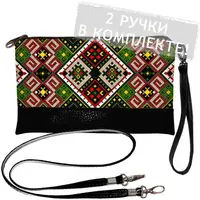 Клатч через плечо 25x15 см (KL_GL_15UKR045_BL)
