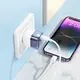 Адаптер сетевой HOCO Type-C to Lightning cable Platinum dual-port C131A |1USB/1Type-C, 30W/3A, PD/QC|