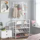 Вешалка для одежды и стойка для обуви TW4-60 172х60х26 см White (93774)