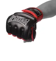 Рукавиці для MMA PowerPlay 3058 Чорно-Червоні XL