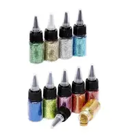 Блестки для творчества COLOR-IT 150SP в баночке 12 цветов
