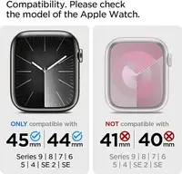 Чохол Spigen для Apple Watch 4/5/6/7/8/9/SE (45/44 mm) - Rugged Armor, Dune Beige (ACS07379)