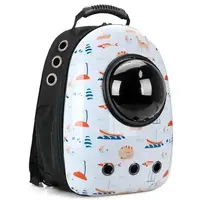 Рюкзак для переноски кошек и собак с иллюминатором CosmoPet Кораблик