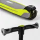 Самокат трехколесный Best Scooter MAXI С СИДЕНИЕМ, колеса PU со светом. Yellow and grey (102929)