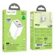 Адаптер сетевой Hoco Elogiado dual-port charger N42 |2Type-C, 45W/3A, PD/QC|