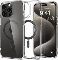 Чехол Spigen для iPhone 15 Pro Max - Ultra Hybrid MagFit, Carbon Fiber (ACS06578)
