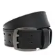 Мужской кожаный ремень Borsa Leather 115v1fx113-black
