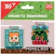 Закладка для книги магнитная YES Minecraft friends 708102 2 шт