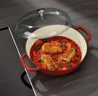 Сотейник с крышкой Kela Сalido 11964 28 см 3,8 л красный