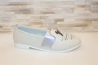 Слипоны женские бежевые Т1091 39