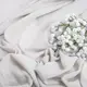 Ткань плательная шифон Sheila светло серый