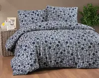 41894 фланелевая постель, евро размер. Cotton collection Турция