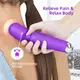 Вибратор микрофон «Violet Microphone», 20 режимов вибрации ,фиолетовый