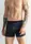 Комплект чоловічих трусів на широкій гумці GBI (2 шт.) Чорний/темно-синій розмір S (14183)