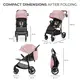Прогулочная коляска Kinderkraft Trig 2 Pink (KSTRIG02PNK0000)