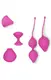 Набор вагинальных шариков Kegel Pink Set цвет розовый