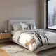 Foresty сатиновое постельное белье. Евро размер. Dijital Belizza Турция.