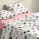 Подростковое постельное белье фланель с простыней на резинке PLAYFUL CATS CS3