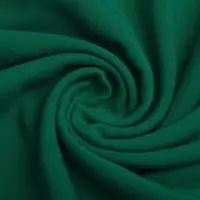 Ткань вискоза плательная штапель Дороти для платьев, блузок, юбок зеленая