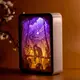 3D настольная картина-ночник "Первый поцелуй" 3DTOYSLAMP