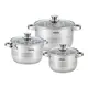 Набор кастрюль 6 предметов Lamezia Rotex RС305-6L Lamezia