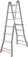 Лестница телескопическая Colombo Pratic 4+4 Steel (PRATIC4+4ACC)