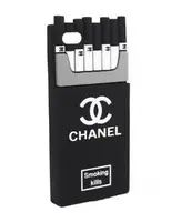 Силиконовый чехол для iPhone SE 2022 / 2020 / 8 / 7 - Cigarette, Черный