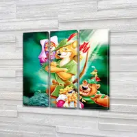 Картини триптих дитячі, 95x95 см, (95x30-3)