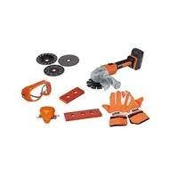 Игровой набор инструментов Cayee,13 элементов, шлифмашина на батарейках. Orange (138569)