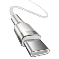 Кабель BASEUS Type-C to Type-C Cafule Series Metal Data Cable |1m, 5A, 100W, PD| (CATJK-C02)