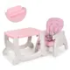 Стульчик для кормления 2в1 Bambi M 3612-8 (pink)