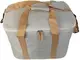 Легкая термосумка, сумка холодильник 30L Cooling Cooler Bag бежевая