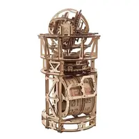 Деревянный механический 3D конструктор Ugears Астрономичные часы с турбийоном (70162)
