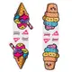 Закладка магнитная для книги YES Sweet Cream Ice cream 708115 2 шт