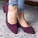 Туфли женские Fashion Yarmak 3114 40 размер 25,5 см Фиолетовый