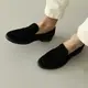 Мужские черные замшевые лоферы Maxmillien