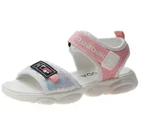Босоножки детские Reebok Replika бело-розовые, розмір 26