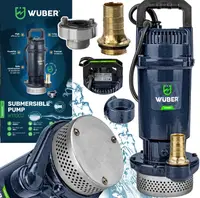 Дренажний насос для брудної та чистої води Wuber 400Вт 5100л/год W11002 (Польща)