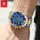 Часы наручные Olevs 2870 Blue Accents