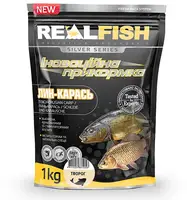 Прикормка Real Fish Линь Карась Творог 1кг