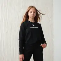 Подростковый свитшот для девочки подростка "Sensitive" Gbi Teens Черный р.164 (13758)