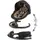 Укачивающий центр для ребенка Kidwell 2в1 REVE Black/Gold / Электрическая качалка шезлонг для новорожденных