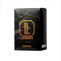 Уголь кокосовый LAVART 1кг/72шт - В Коробке (Лаварт)