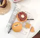 Чехол для AirPods 2/1 series - Пончик (donut 3D), силиконовый