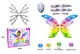 Детские крылья феи Dream Light Wings, подсветка, музыка. Multicolor (217474864)