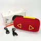 Bluetooth-колонка TG657 с RGB подсветкой 1500 mAh, беспроводная колонка портативна мощная. Цвет: красный