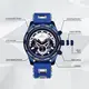 Часы мужские Megalith 8042M | Rubber Band Blue
