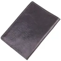 Шкіряна обкладинка на паспорт Карта GRANDE PELLE 16774 Коричнева