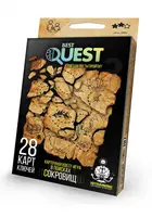 Детская карточная квест-игра "BEST QUEST" BQ-01 рус Желтый